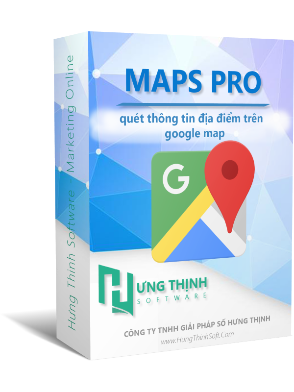 Phần mềm quét địa điểm Maps Pro