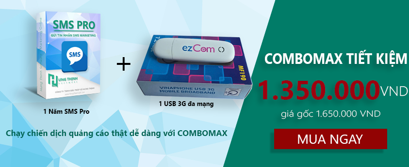 Gói combomax SMS pro 2025